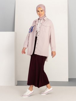 Cepli Spor Mürdüm Etek