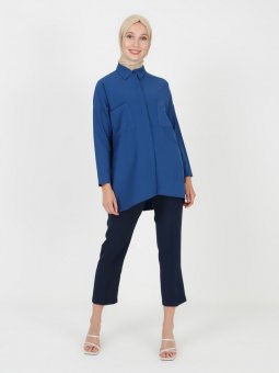 Klasik Lacivert Pantolon