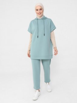 Tunik & Pantolon İkili Çağla Takım