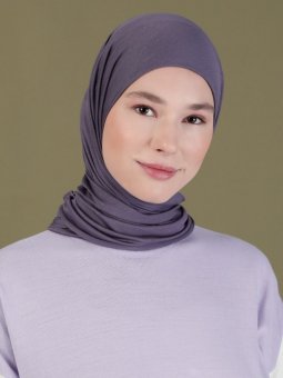 Penye Mürdüm Eşarp