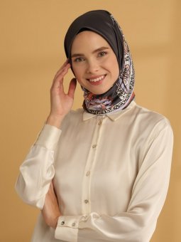 Merida Twill Renkli Eşarp