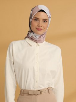 Merida Twill Renkli Eşarp