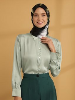 Merida Twill Renkli Eşarp