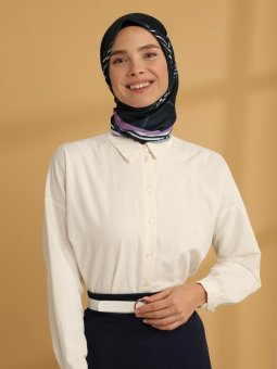 Merida Twill Renkli Eşarp