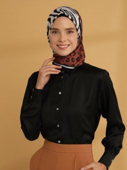 Merida Twill Renkli Eşarp