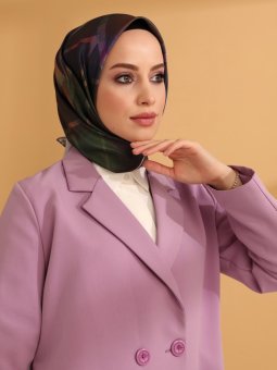 Merida Twill Renkli Eşarp