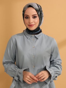 Merida Twill Renkli Eşarp