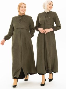 Haki Spor Kışlık Ferace