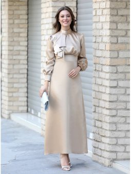 Damla Bej Abiye Elbise