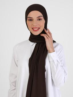 Penye Açık Kahve Şal