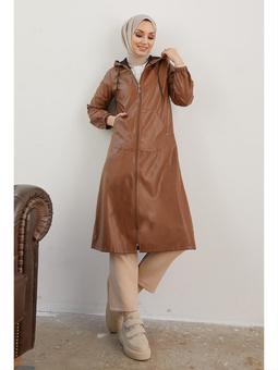 Jayla Çakım Detay Suni Deri Taba Kap 