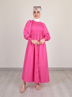 Gipeli Pembe Elbise