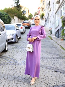 Lila Sultan Elbise