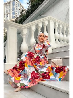 Manolya Desen Mevlana Mürdüm Elbise