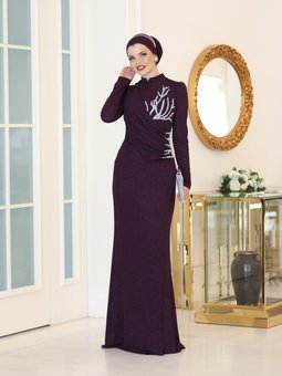 Alin Mürdüm Abiye Elbise