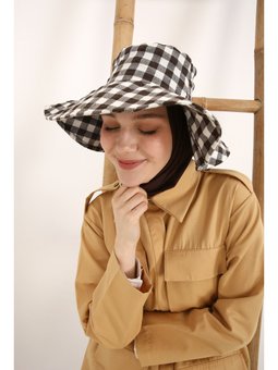 Sarı Körük Cepli Kuşaklı Ferace