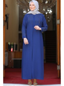 Başak Abiye Elbise İndigo