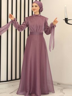 Azade Lila Abiye Elbise