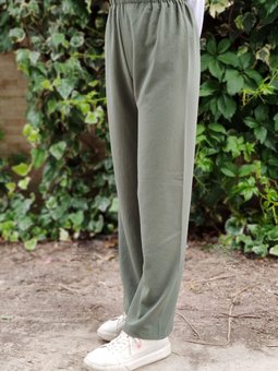 Haki Bol Paça Aerobin Pantolon