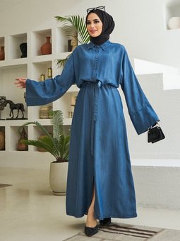 Tensel Koyu Mavi Ferace