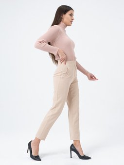 Yüksek Bel Klasik Taş Pantolon