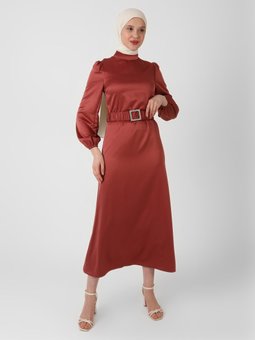 Merve Bakır Abiye Elbise