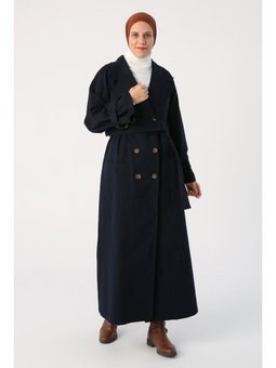 Küf Yeşili Büyük Beden Basic Dokuma Tunik