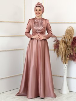 Ayra Gül Kurusu Abiye Elbise