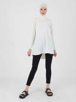 Slim Fit Likralı Siyah Kot Pantolon