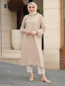 Balıkçı Yaka Uzun Kollu Beyaz Bluz