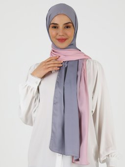 Degrade Pudra Gri Şal