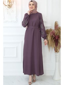 Sahra Abiye Elbise Gül Kurusu