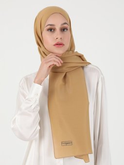 Piramit Sıvama Simli Hardal Şal