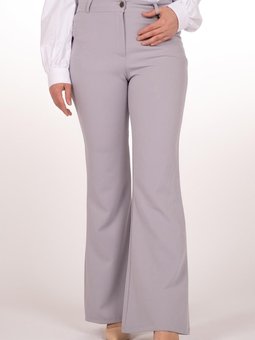 Gri İspanyol Paça Pantolon