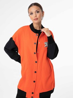 Bomber Kırmızı Ceket