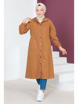 Kolları Çakımlı Kot Taba Kap