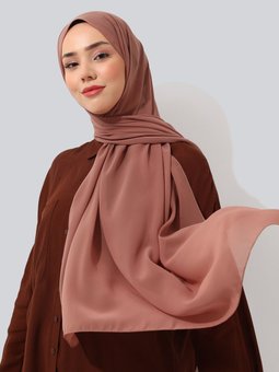 Şifon Hot Chocolate Şal
