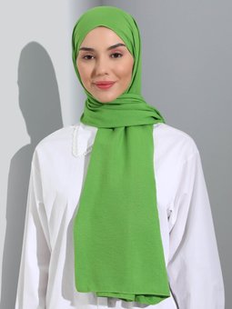 Pamuk Cazz Fistik Yesili Şal