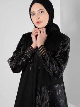 Desenli Tül Detaylı Giy Çık 20321