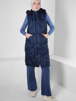 Kapüşonlu Şişme Yelek 90419