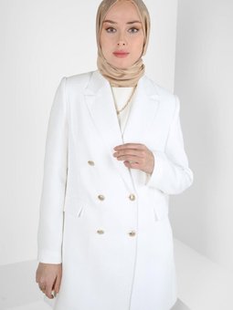 Kruvaze Yaka Ceket 44275