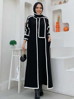 21143 Triko Hırka Siyah