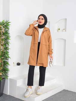 Taba Spor Kapişonlu Trenç