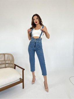 7015 Kot Salopet Mavi