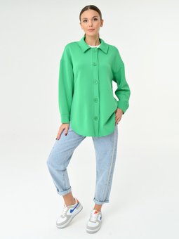 Düğmeli Yeşil Tunik