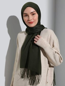 Paşmina Haki Şal