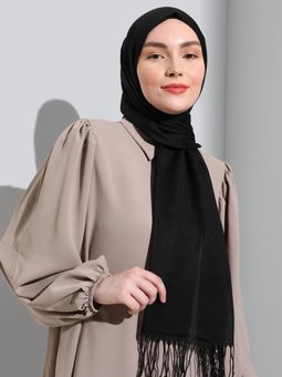 Paşmina Siyah Şal