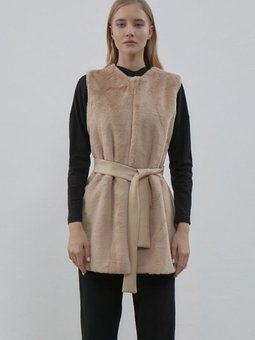 Peluş Yelek 773 Vizon