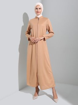 Fermuarlı Bisküvi Ferace