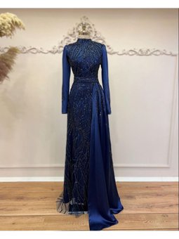 Zühre Tesettür Abiye Elbise